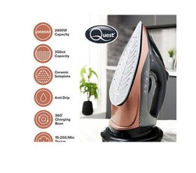 (image for) QUEST CORDLESS STEAM IRON - 2400W