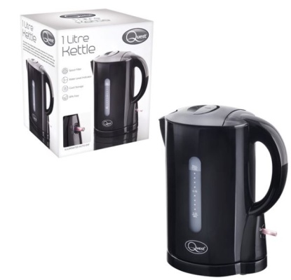 (image for) QUEST JUG KETTLE BLACK