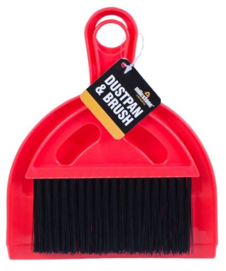 (image for) MILESTONE TENT DUSTPAN&BRUSH - MINI