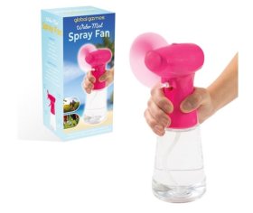 (image for) BENROSS WATER MIST FAN PINK - STD