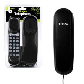(image for) BENROSS TELEPHONE SLIMTALK BLK - SLIM
