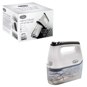 (image for) QUE HAND MIXER+STORA CASE WHIT - 400W