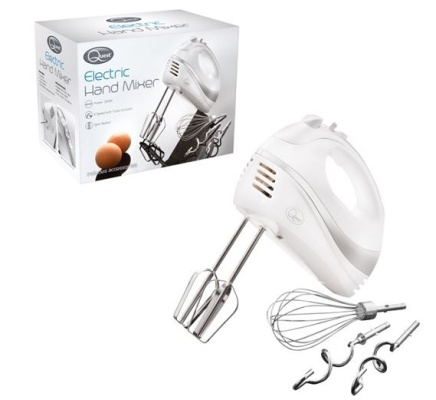 (image for) QUEST ELECT HAND MIXER 5SPEED