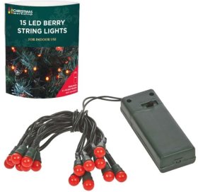 (image for) XMAS LED BERRY STRING LIGHTS - 15S