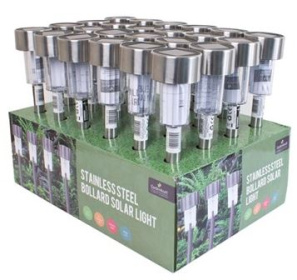 (image for) BENROSS SOLAR LIGHT S/STEEL