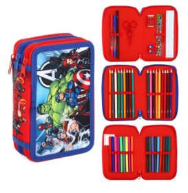 (image for) AVENGERS FILLED PENCIL CASE 3 LAYER - STD