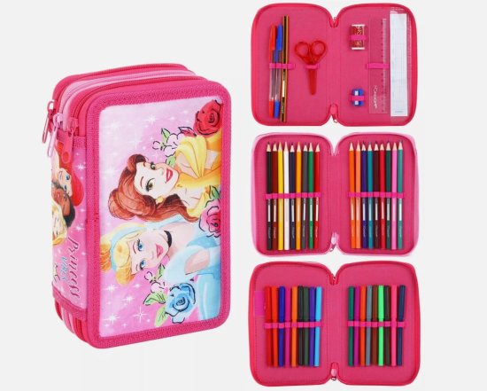 (image for) DISNEY FILLED PENCIL CASE 3 LAYER - STD