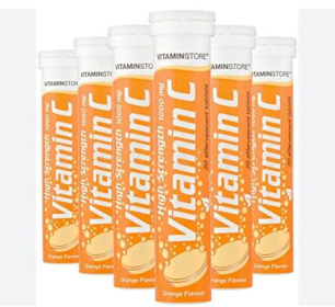 (image for) EFFERVESCENT VITAMIN C TABS ORANGE - 20S