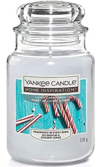 (image for) YANKEE CANDLE HOME CANDY CANE FOREST - 538G