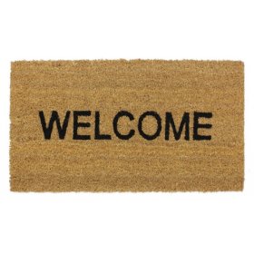 (image for) JVL MAT WELCOME COIR 33.5X60CM - 33.5CM