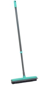 (image for) JVL RUBBER BROOM+SQUEEGEE GREY - STD