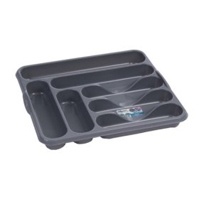 (image for) CASA CUTLERY TRAY SILVER - LARGE
