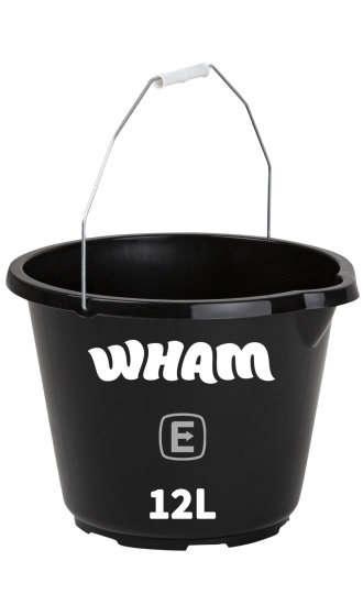 (image for) WHAM BLACK BUILDERS BUCKET - 12L