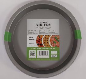 (image for) WHAM AIR FRY ROUND TIN 2S - 18CM