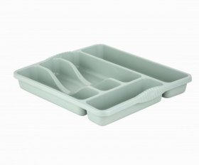 (image for) CASA CUTLERY TRAY SILVER SAGE - SMALL