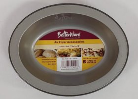 (image for) BETTER/W AIR FRY OVAL DISH 2S - 13X35