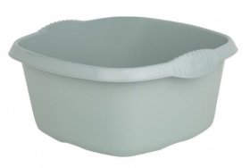 (image for) WHAM SQUARE BOWL SILVER SAGE - 32CM