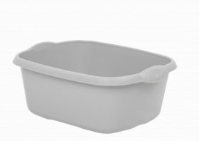 (image for) WHAM RECT BOWL SOFT GREY - 39CM