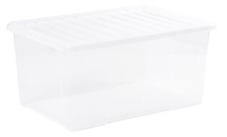 (image for) CRYSTAL STORAGE BOX+LID CLEAR