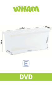(image for) WHAM CRYSTAL STORAGE BOX & LID - DVD