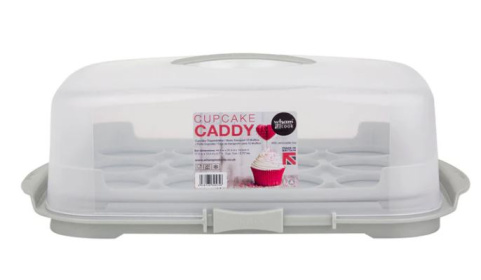 (image for) WHAM COOK CUP CAKE CADDY CLEAR