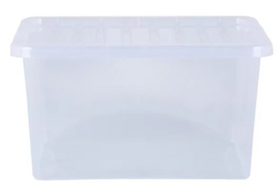 (image for) CRYSTAL STORAGE BOX+LID CLEAR