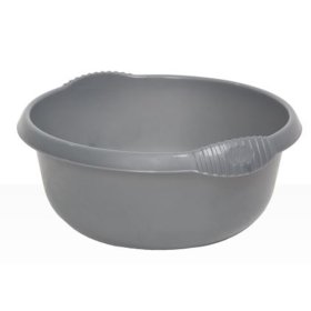 (image for) WHAM ROUND BOWL SILVER - 32CM