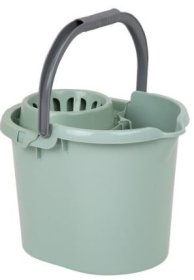 (image for) WHAM MOP BUCKET SILVER SAGE - 16L