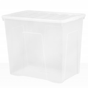 (image for) CRYSTAL STORAGE BOX+LID CLEAR