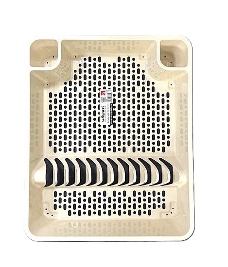 (image for) WHAM E/DAY DISH DRAINER CREAM - LARGE