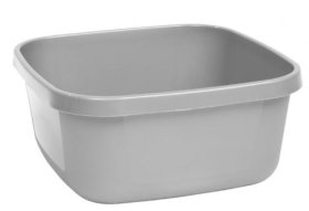 (image for) WHAM SQUARE BOWL COOL GREY - 32CM