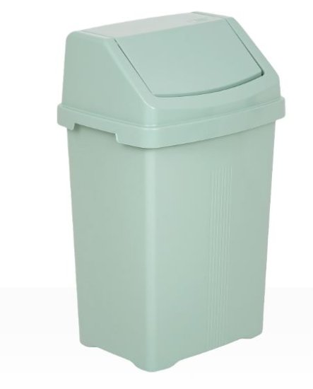 (image for) SWING BIN SILVER SAGE (WHAM) - 50L