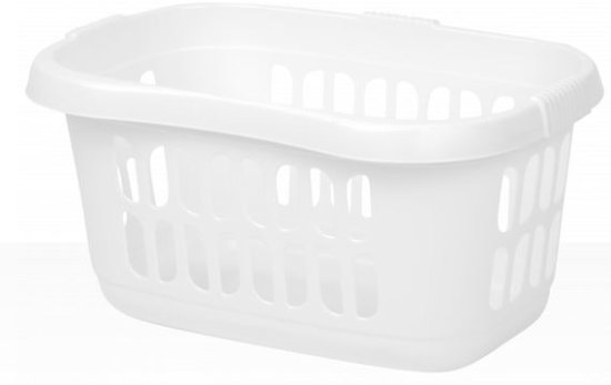 (image for) HIP LAUNDRY BASKET ICE WHITE - STD