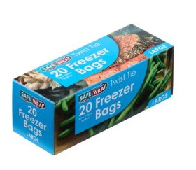 (image for) RY SAFEWRAP FREEZER BAGS 20S - LARGE