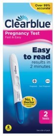 (image for) PREGNANCY TEST VISUAL CLEARBLU - 2S