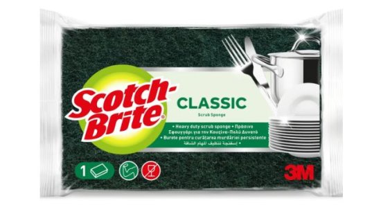 (image for) CLASSIC SCRUB SPONGE SCOTCH/BR - STD