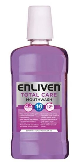 (image for) ENLIVEN M/WASH TOTAL CARE - 500ML