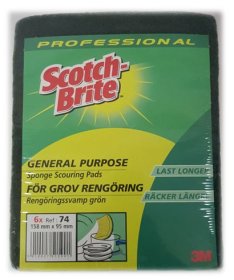 (image for) RY SCOTCH BRITE SCOURER SPONGE - 6S