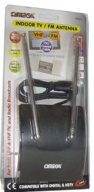 (image for) OME INDOOR ANTENNA BLK/SIL - STD