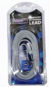 (image for) DAE TELEPHONE EXTENSION LEAD - 5M