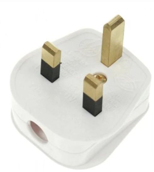 (image for) DAE 3 PIN PLUG WHITE - 13A