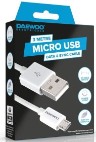 (image for) DAE USB-MICRO DATA&SYNC CABLE - 3M/2AM