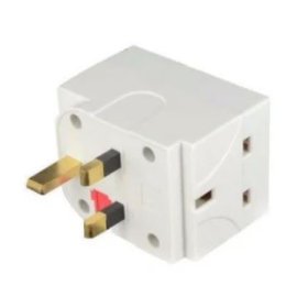 (image for) DAE 3 WAY MAINS ADAPTOR - 13A