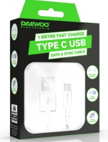 (image for) DAEWOO USB-C TO 8 DATA CABLE - 2.1A