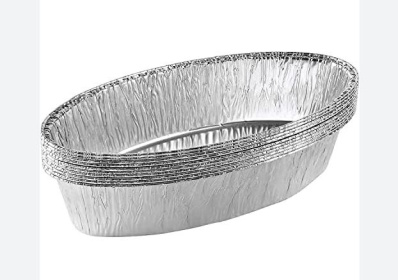 (image for) SPLENDORE LARGE FOIL LOAF WITH LIDS 250X150X65MM NO:13