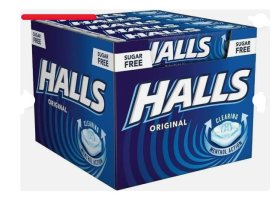 (image for) HALLS MENTHOL ORIGINAL SUGARFREE - 32G
