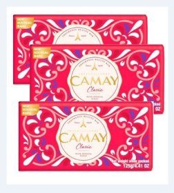 (image for) CAMAY SOAP CLASSIC PK3 - 125G