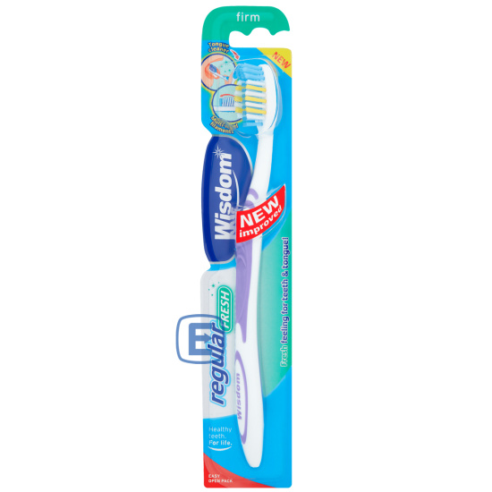 (image for) WISDOM TOOTHBRUSH REGULAR FRESH 12 FOR 6 - FIRM