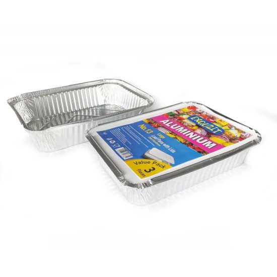 (image for) UDL FOIL CONTAINER+LID 3S - NO.13