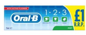 (image for) ORAL-B PASTE F/PROT C/MINT PM1 - 75ML